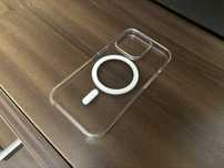 Нов Оригинален прозрачен калъф iPhone 15 Pro Clear Case with MagSafe