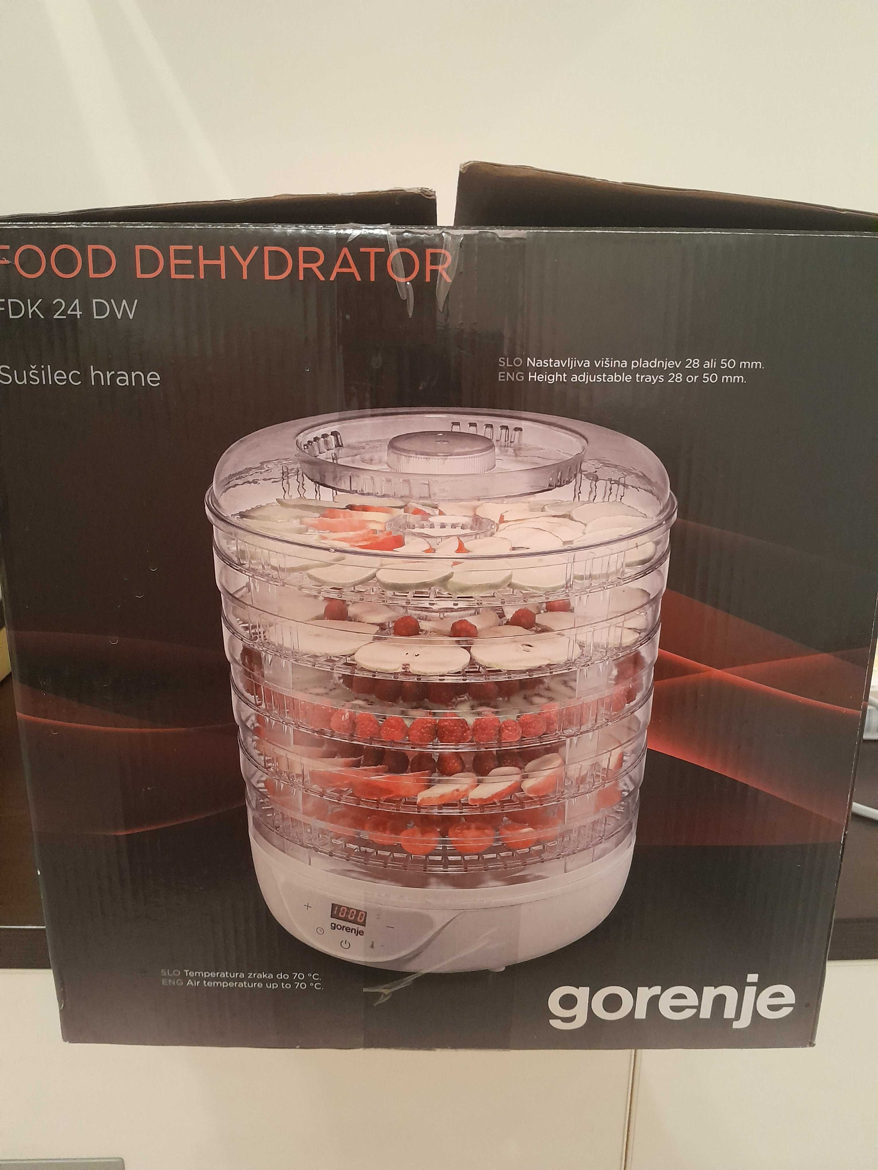 ИЗГОДНО Уред за Сушене на Храна GORENJE FDK24DW 380 W