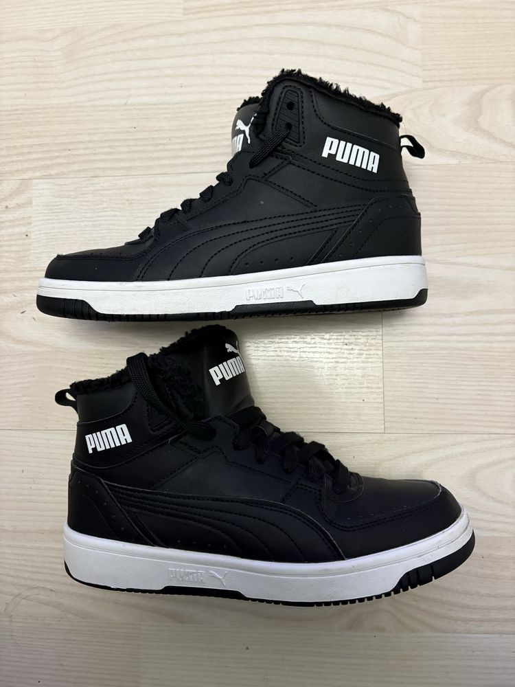 Продавам зимни черни кецове Puma,размер 37.