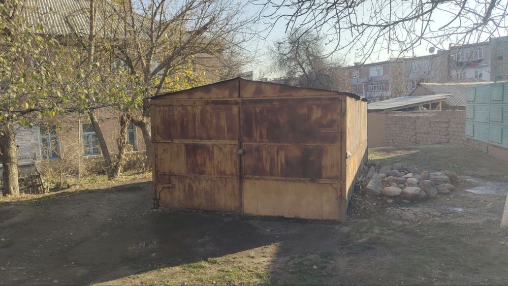 Гараж железный / Temir garaj