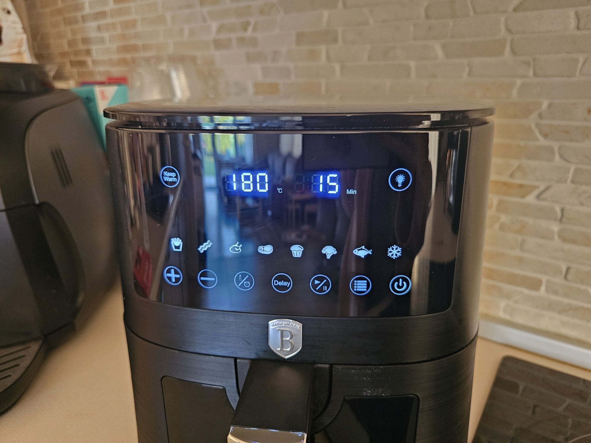 Air Fryer, 5 L, видим прозорец Berlinger Haus