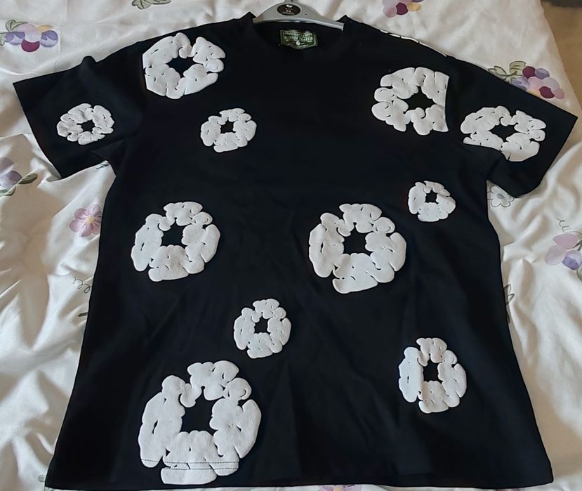 tricou denim tears