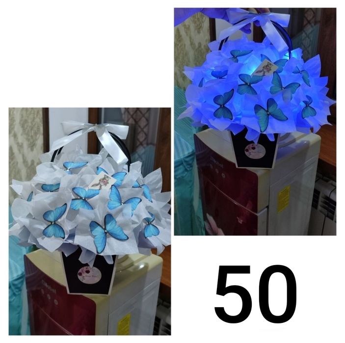 Коробочки из бабочек