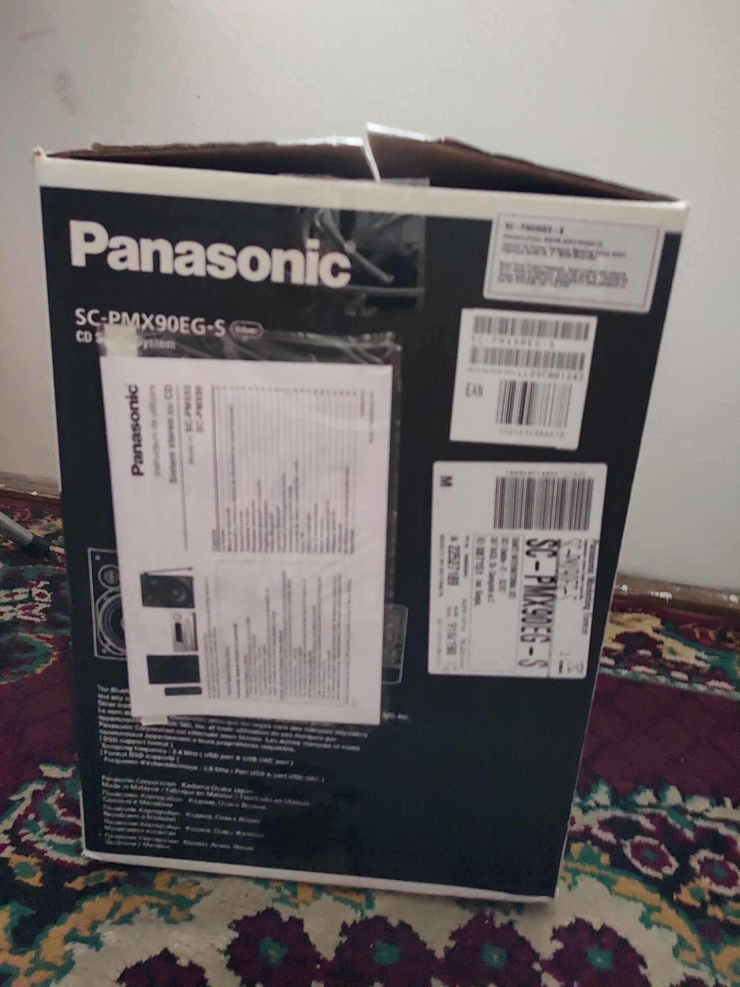 Combină hi-fi Panasonic 120 wați Rms