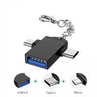 Переходник адаптер micro USB type-c USB HDMI ОТГ переходник