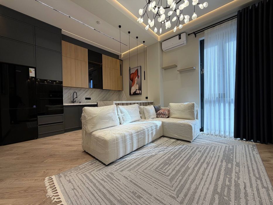 Skyline Продается 2 комнатная квартира ремонт Пос-во России Мирабад