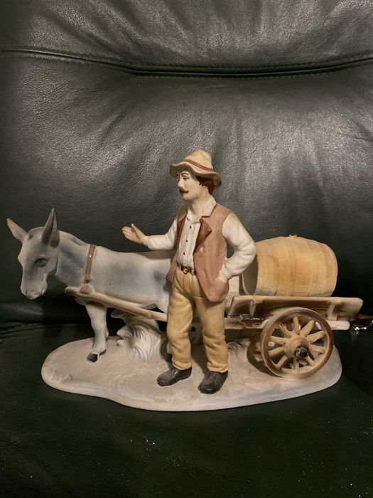 Bibelouri portela si cobalt, balerine, originale Curtea de Arges