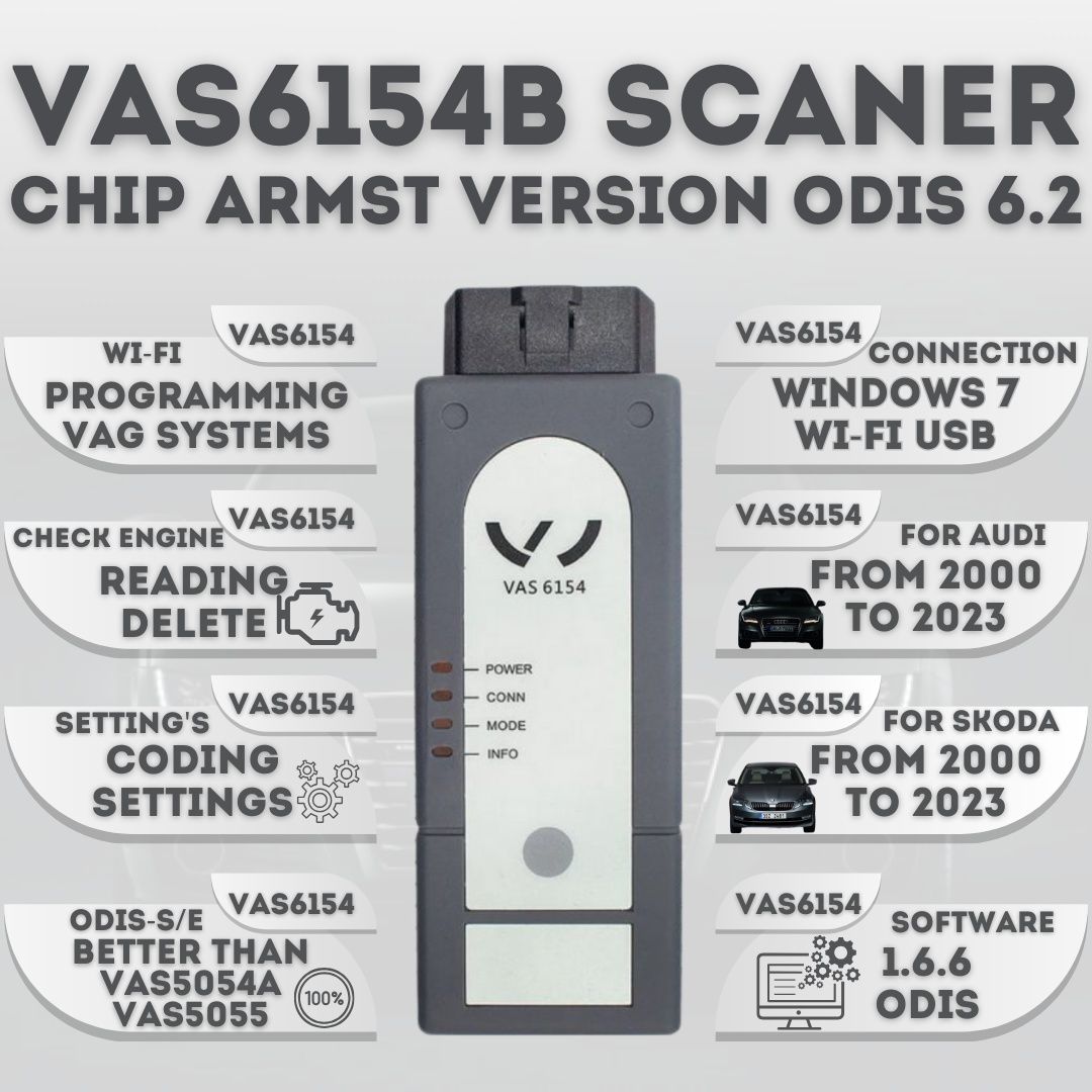 VAS6154B Odis 1.6.6 Piwis