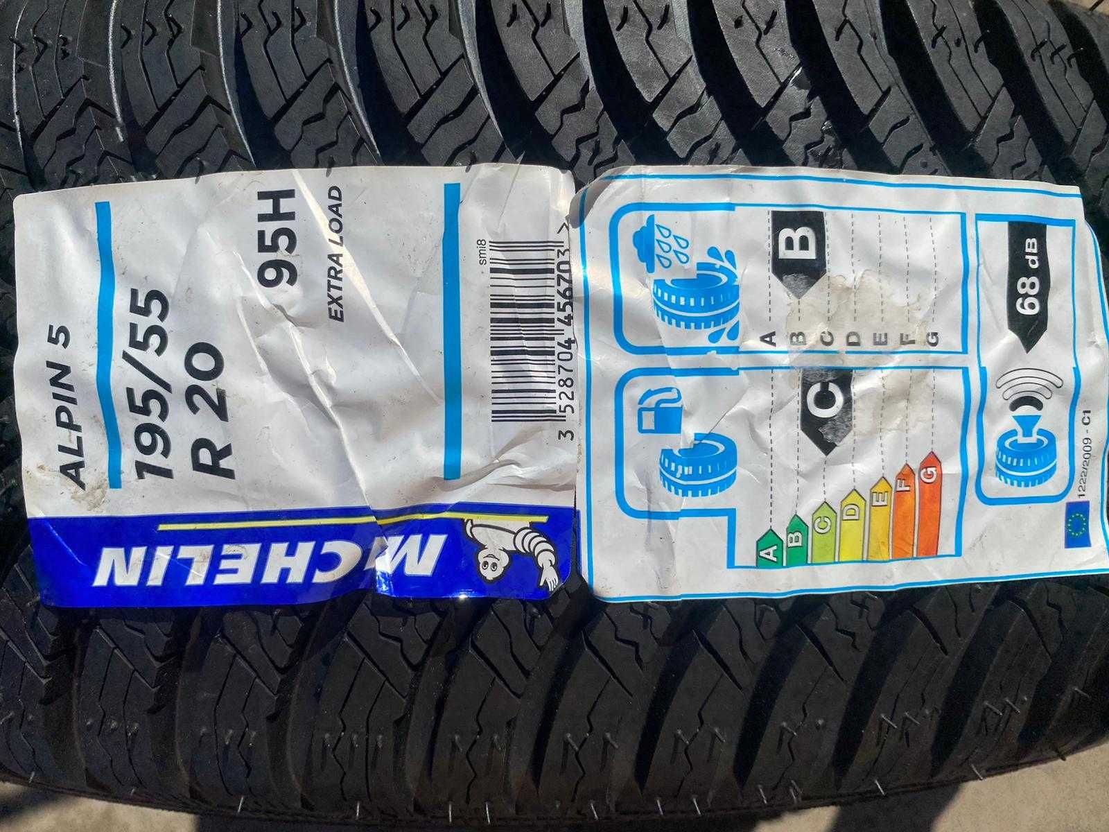 Anvelope noi de iarna 195/55R20 Michelin