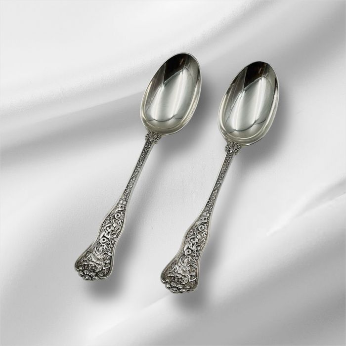 Антикварни сребърни лъжици Tiffany & Co. (1878 г.)