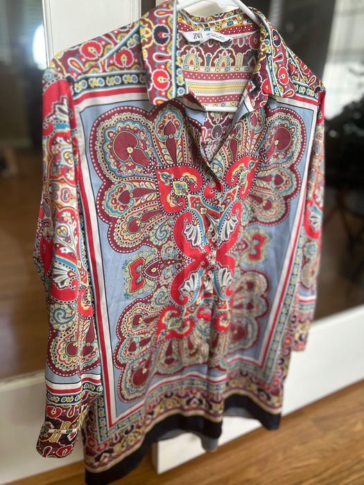 Шарена риза Зара Zara