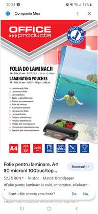 Vând Laminator A4-A3