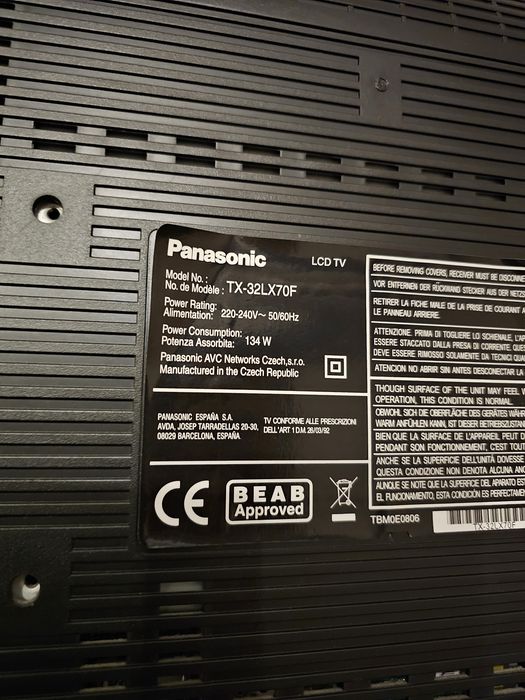 Televizor Panasonic 81 diagonală  HD
