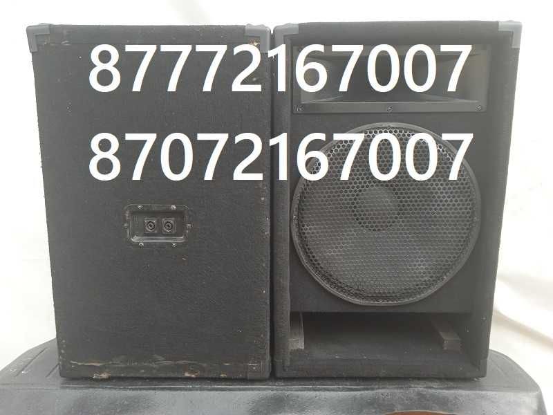 Колонки ручной сборки 15" с объёмным звуком динамики Behringer