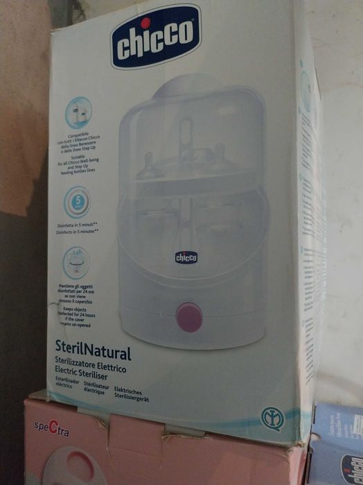Sterilizator chicco +pompa san electrica