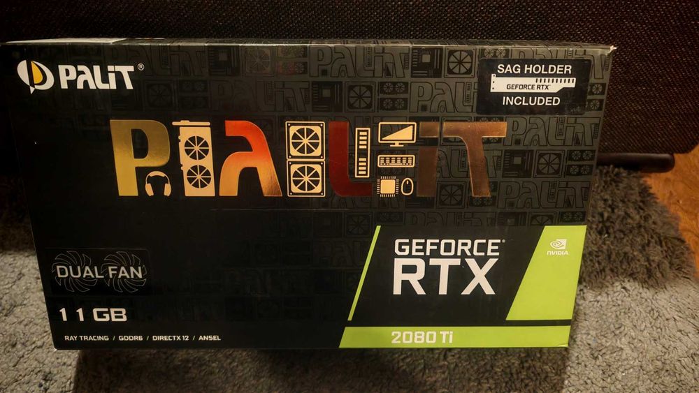 Видео карта Palit GeForce RTX 2080 Ti 11GB Dual