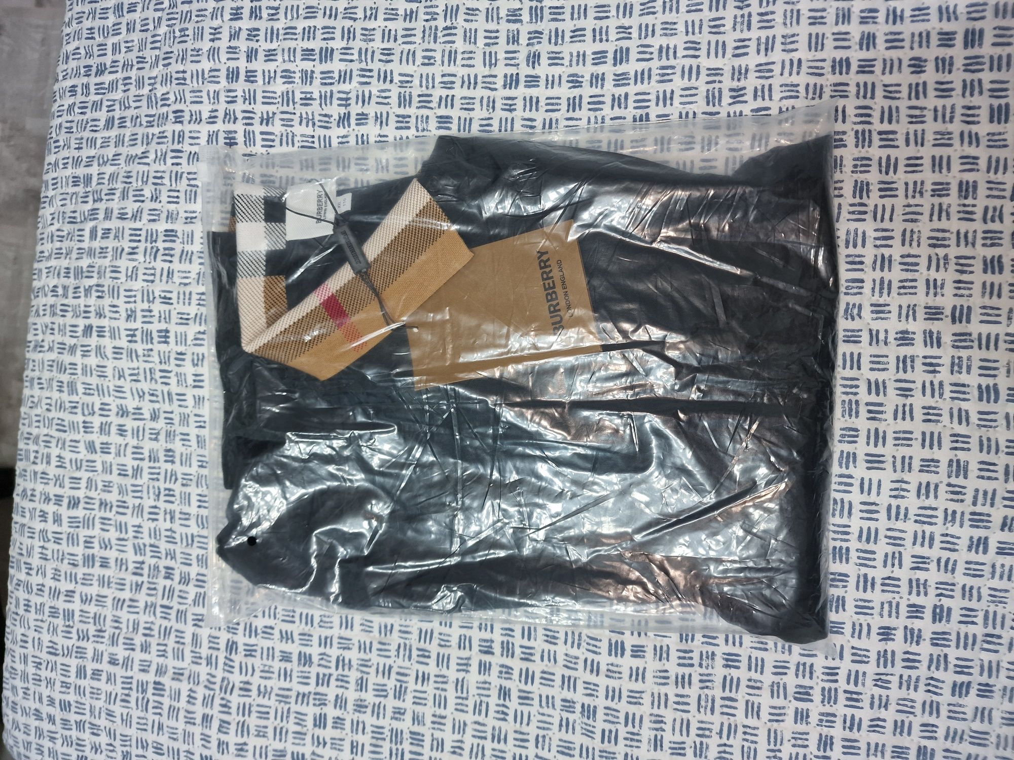 Tricou Burberry Polo Negru