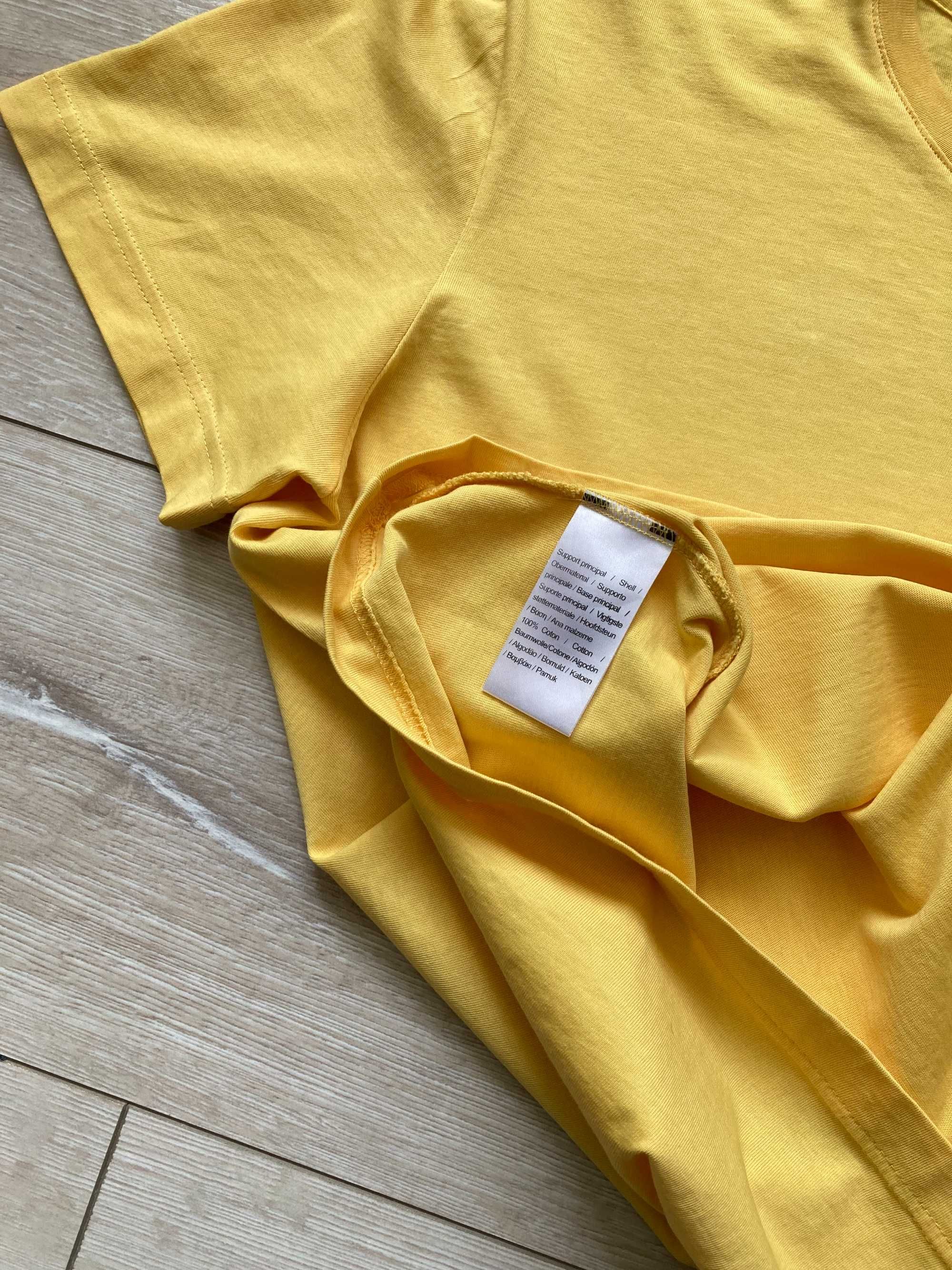 Lacoste Regular Fit мъжка памучна жълта тениска размер S