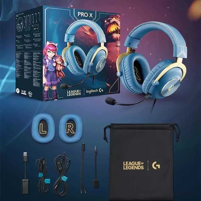 Компьютерная гарнитура Logitech G PRO X, League of Legends Edition