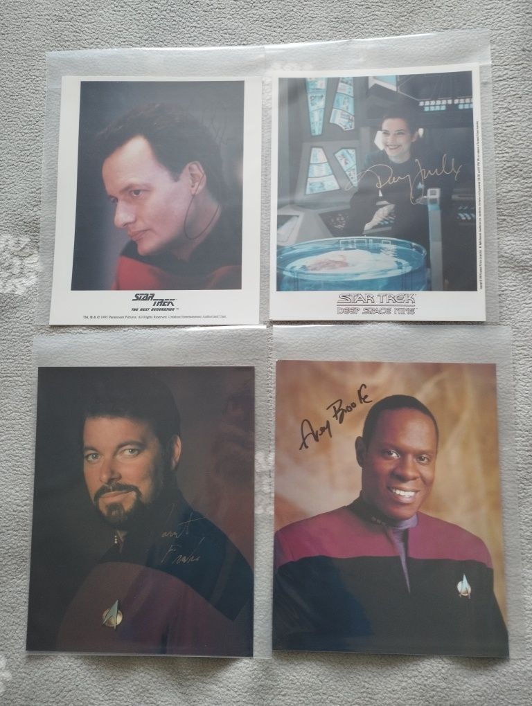 Fotografii cu actori celebrii din Star Trek