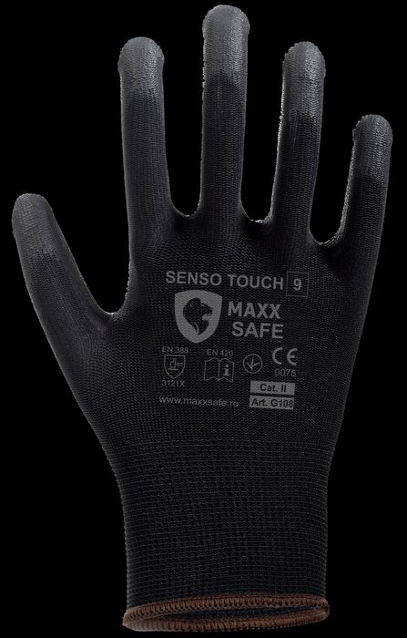 Manusi mecanica.Manusi vulcanizare.Manusi textil+cauciuc-12per/set.