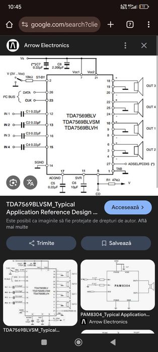 Amplificator TDA7569BLV
