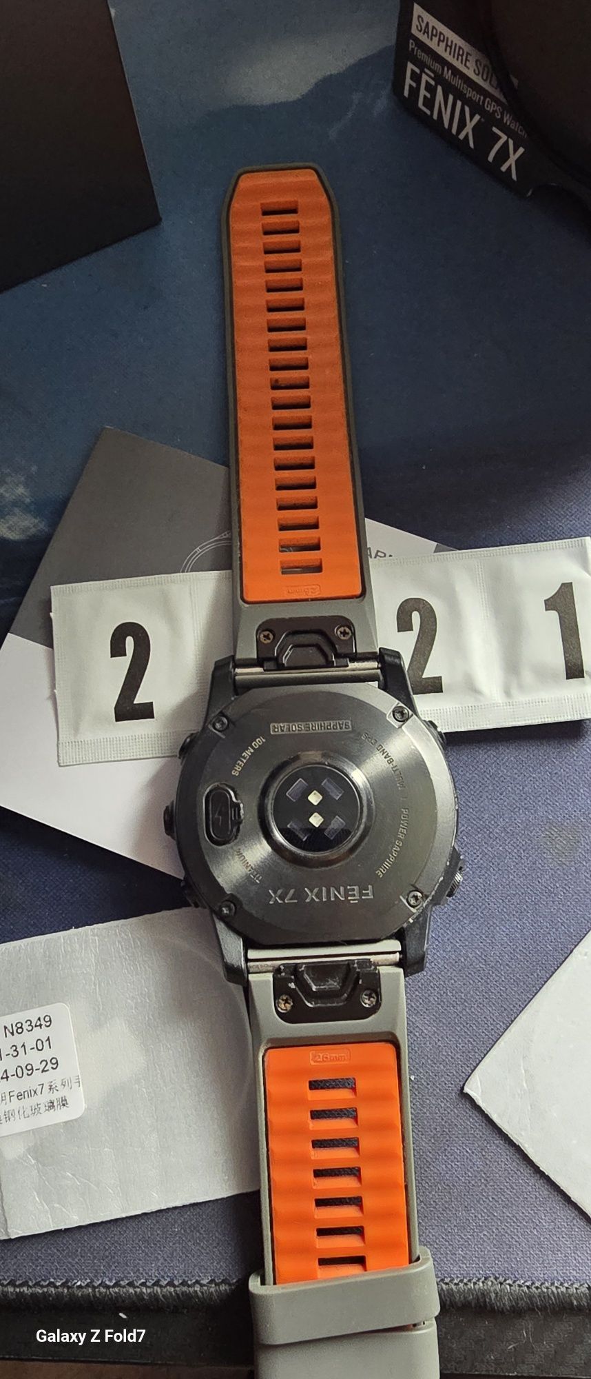 Garmin Fenix 7X  Saphhire Solar