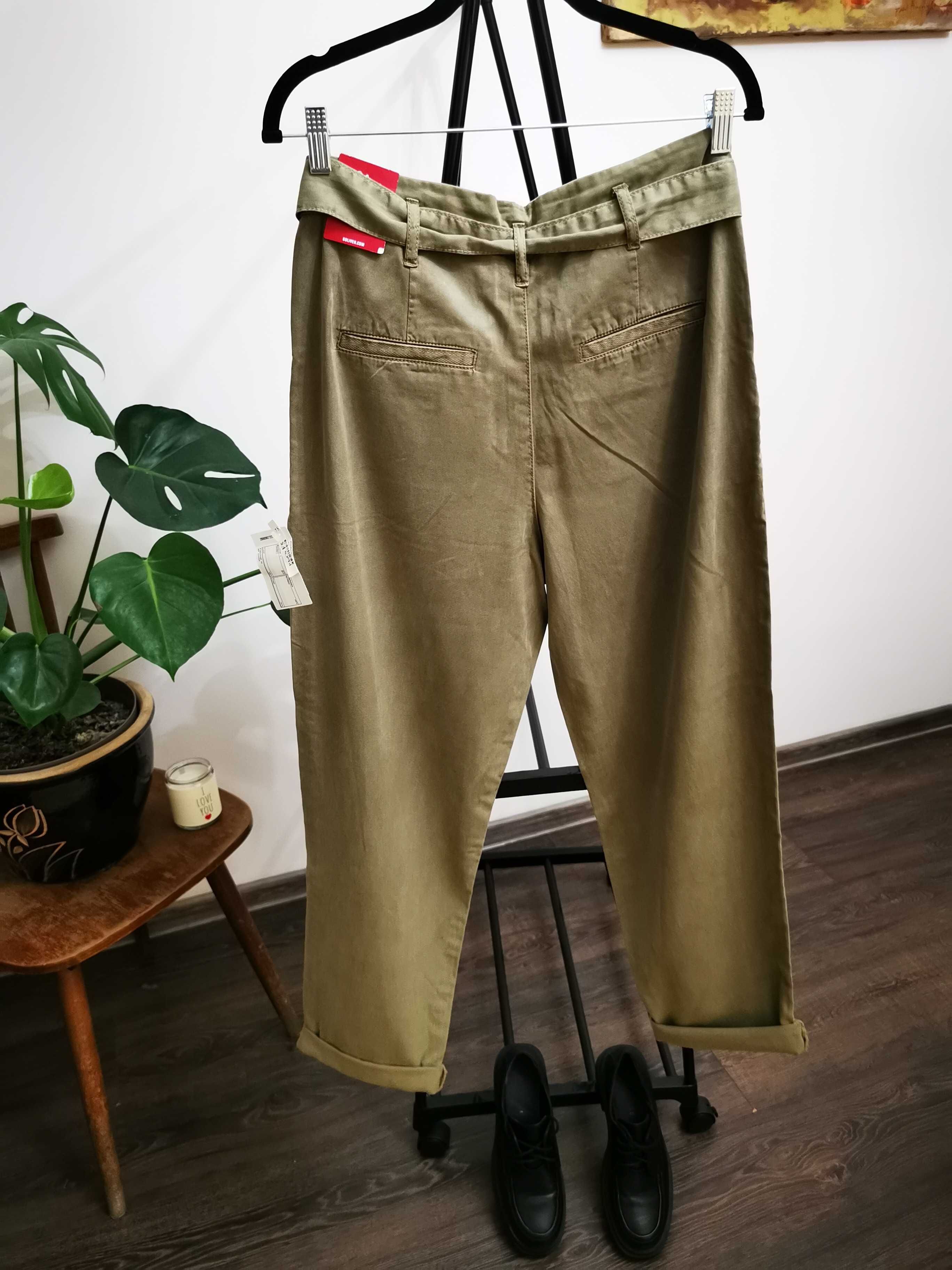 Pantalon chino S Oliver damă, noi