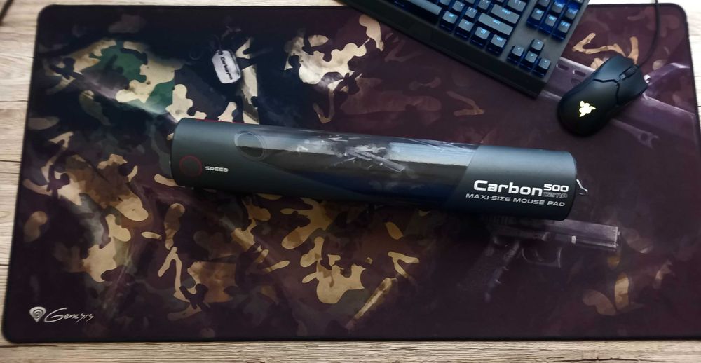 Mousepad Genesis Carbon 500 maxi-size