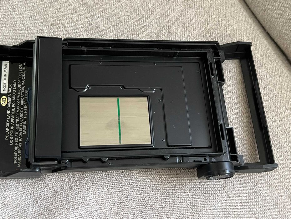 Mamiya Polaroid Land Camera Back pentru camere mediu format vintage