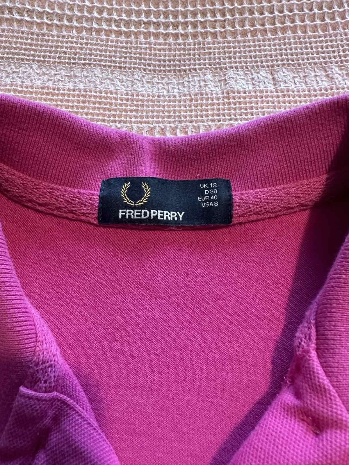Fred Perry T-Shirt оригинална тениска M памучна фланелка.