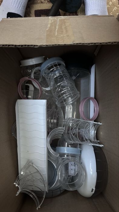 Тунели мостики и колеса для грызунов