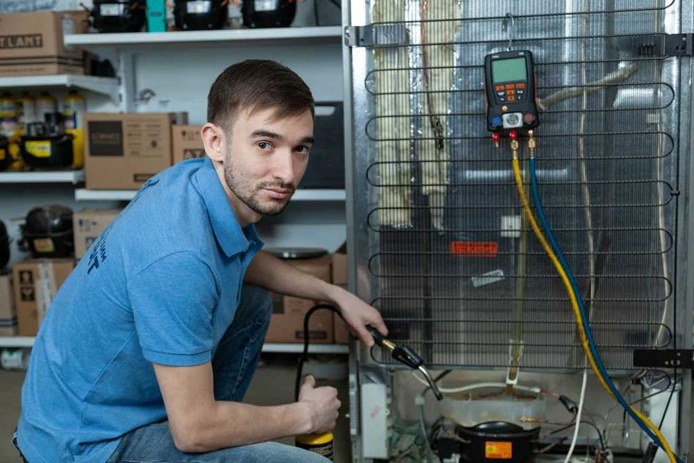 Ремонт холодильника, стиральной машины. Заправка фреоном. Замена реле