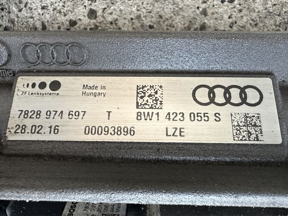 Caseta directie Audi A4 B9 / A5 8W : 8W1423055AE / AC / S / AJ / BA