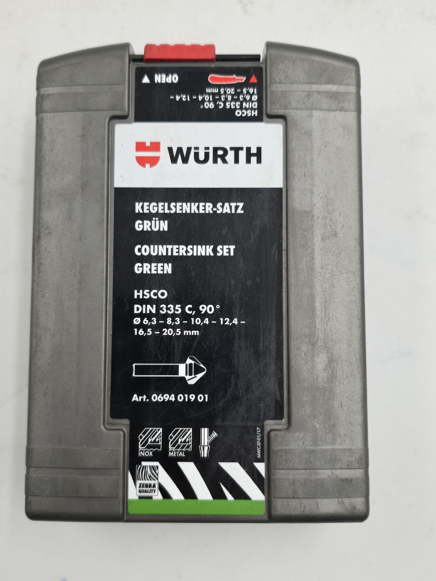 Burghie pentru metal,  freze metal Wurth