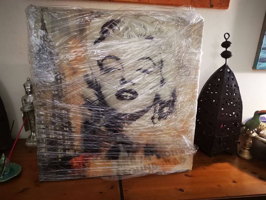 Картина с рамка  на платно с акрилен принт