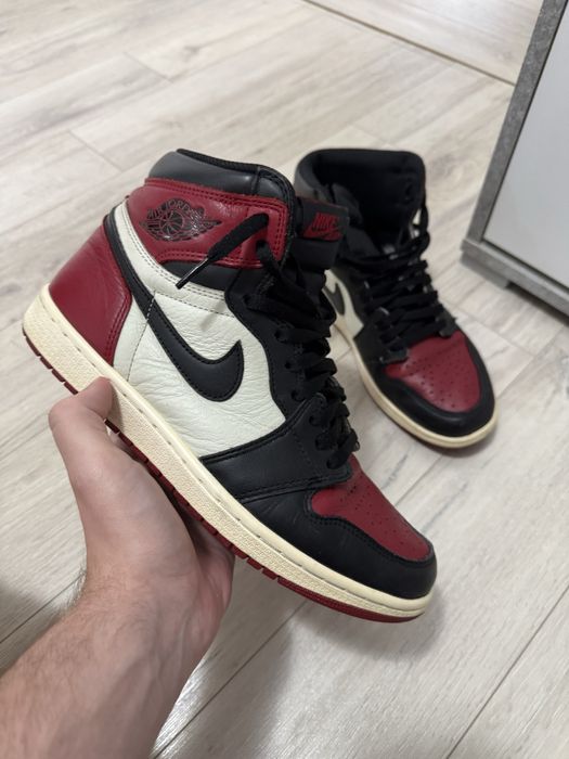 Jordan 1 High Bred Toe 44