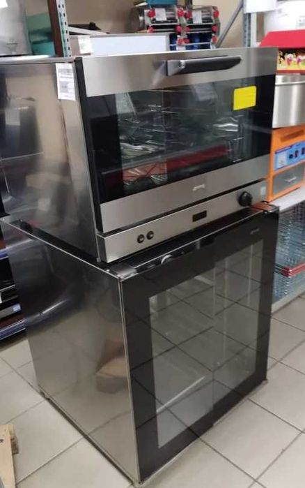 Конвекционная печь и Расстоечный шкаф Smeg б/у