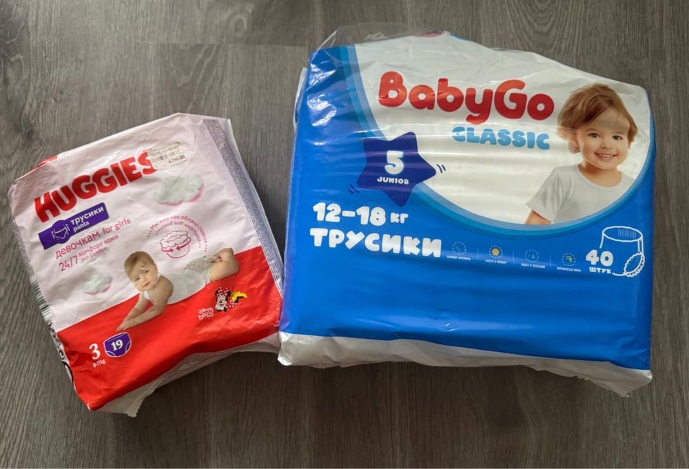Подгузники-трусики