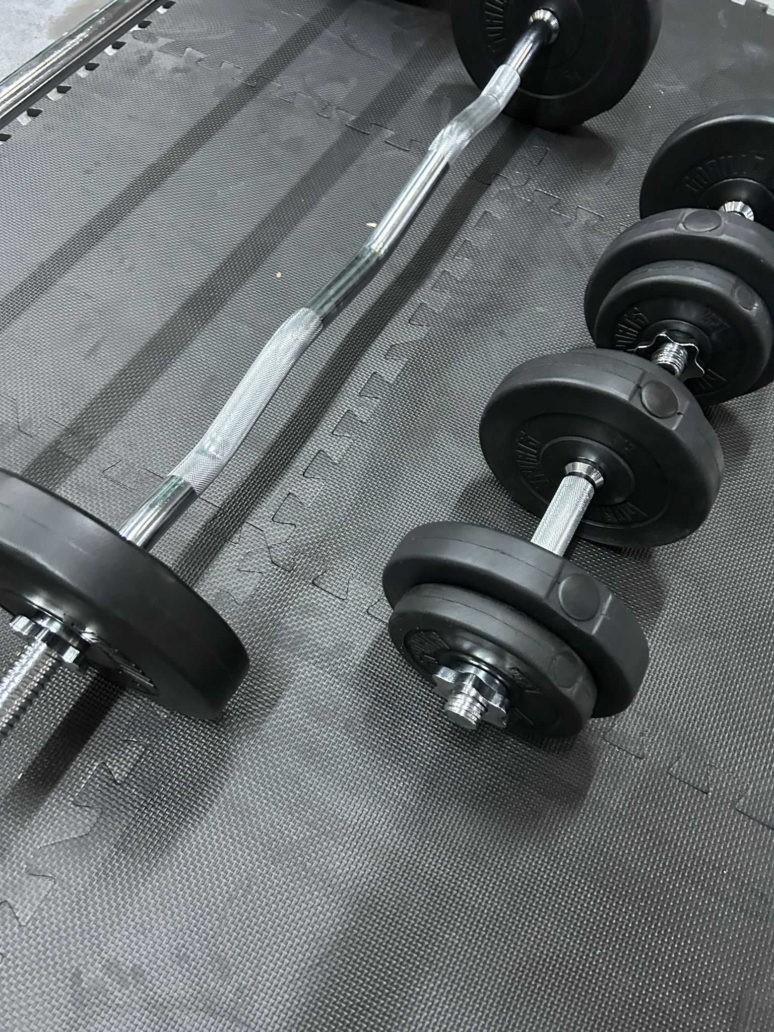 Set de fitness 100 kg - 30/31 mm