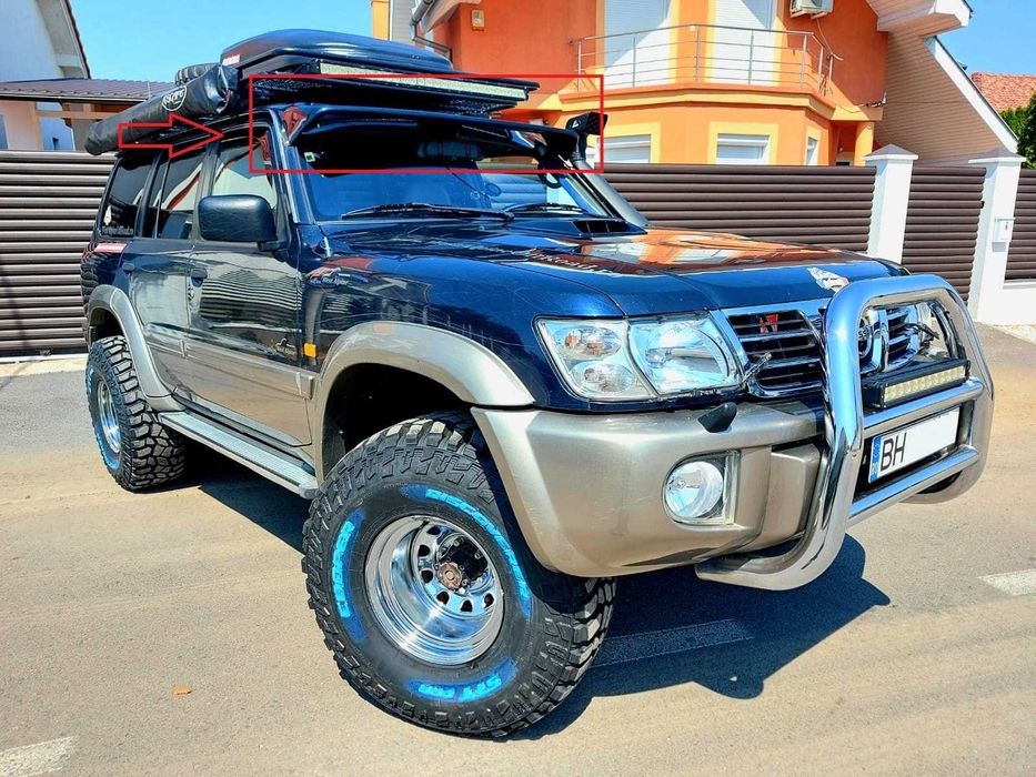 PARASOLAR Nissan PATROL Y61 Fibra - Potriveste pe Normal sau Utilitar