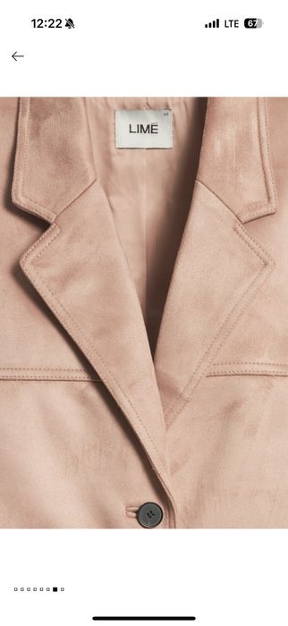 Замшевый пиджак Lime, новый