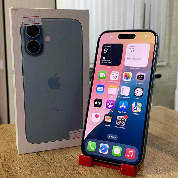 Сотовый телефон Apple iPhone 16 128GB / sk151780