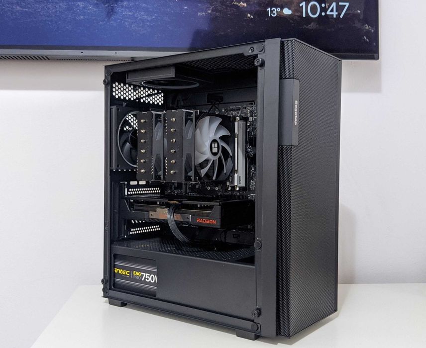 PC Ryzen 5 7500F RX 9060XT 16GB 1TB NVMe 32GB DDR5