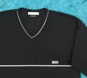 Tricou Versace - Black V-neck