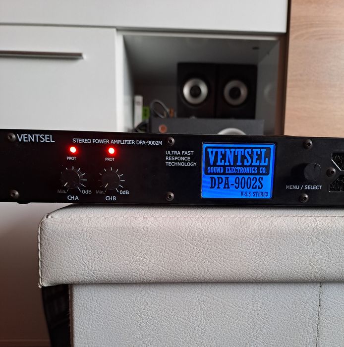Крайно стъпало висококачествено "Ventsel" 1U 2x1000W