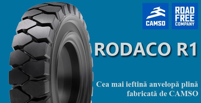 Anvelope industriale pentru stivuitoare SOLIDEAL  de la MICHELIN