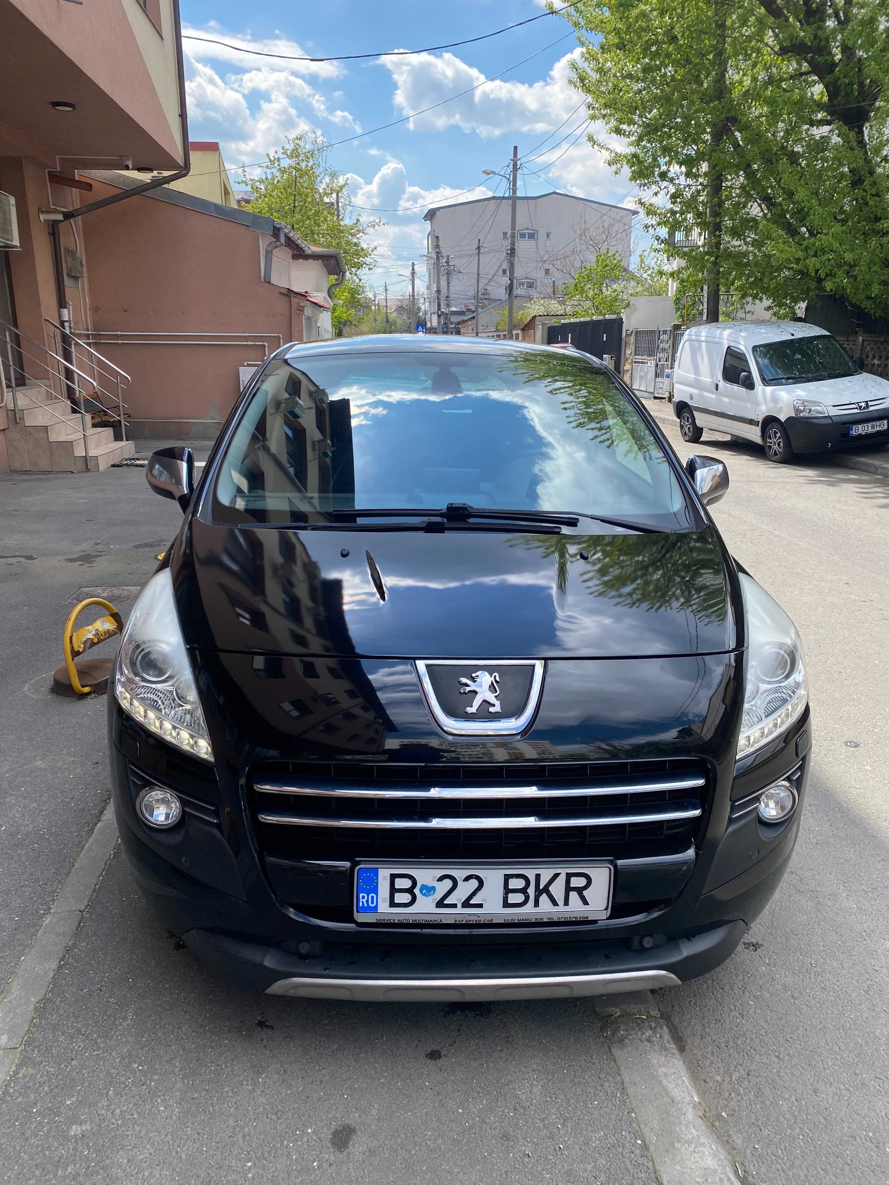 Primul propietar Peugeot 3008 an 2013, 2.0 Diesel-Hybrid, 200 CP, 4x4