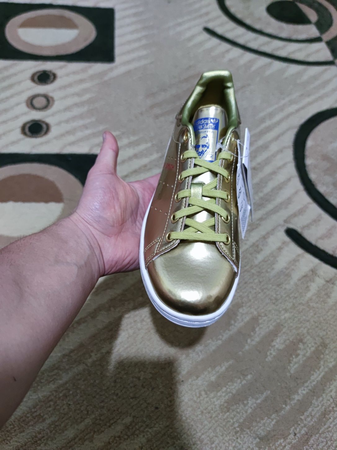 Adidas Stan Smith Gold