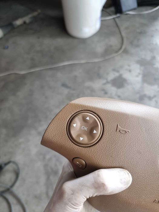 airbag volan bej vrem negru gri Mercedes S class W221 S320 S350 S500